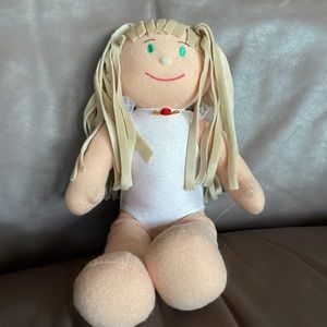 New soft plush doll with clothes